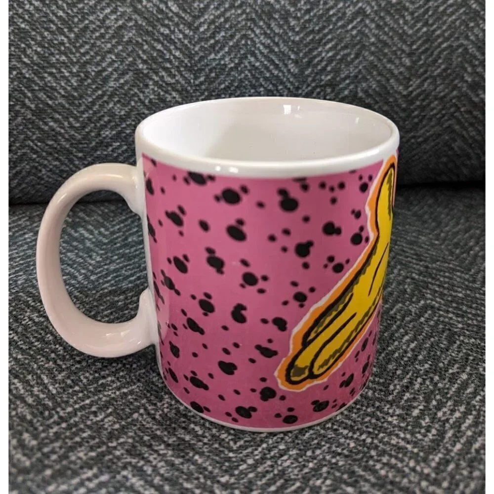 APPLAUSE Goofy 90's Vintage Coffee Mug Cup 3 3/4